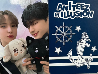 ATEEZ x ANITEEZ Adventure Pop-Up ExclusIVE - ANITEEZ In Illusion Official Photocards