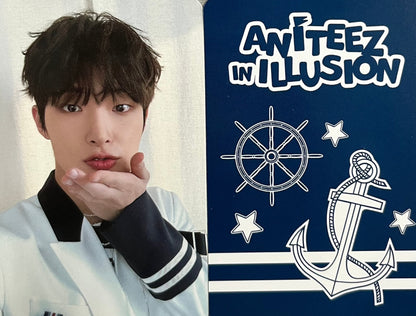 ATEEZ x ANITEEZ Adventure Pop-Up ExclusIVE - ANITEEZ In Illusion Official Photocards