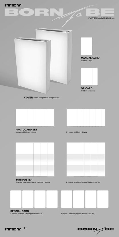ITZY 2nd Mini Album - Born To Be