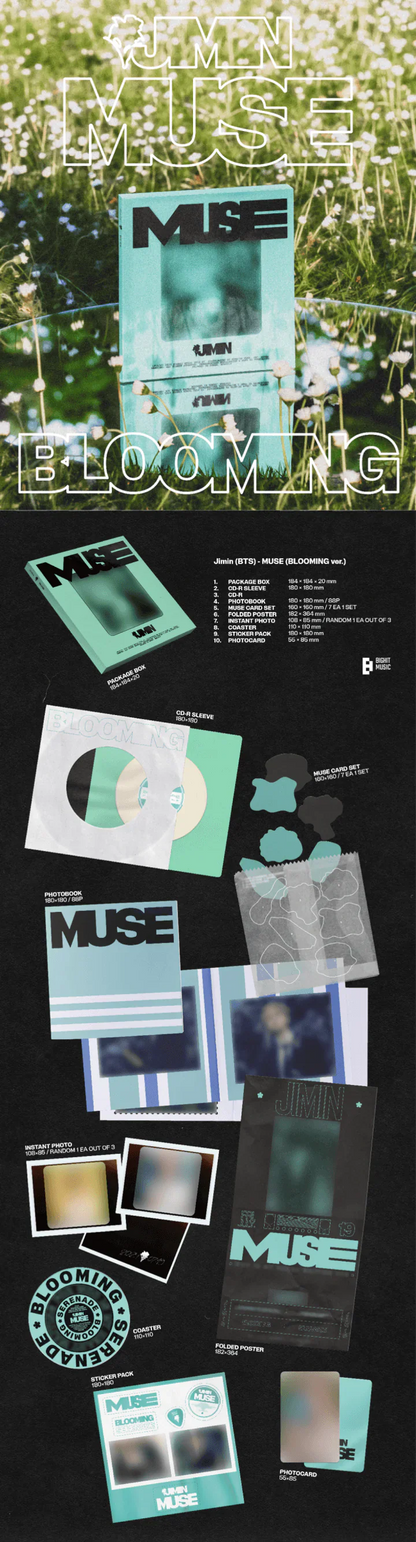BTS Jimin Solo 2nd Album - Muse (With Special Gift)