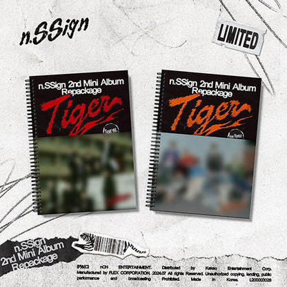 N.Ssign 2nd Mini Album Repackage - Tiger (Limited Edition)