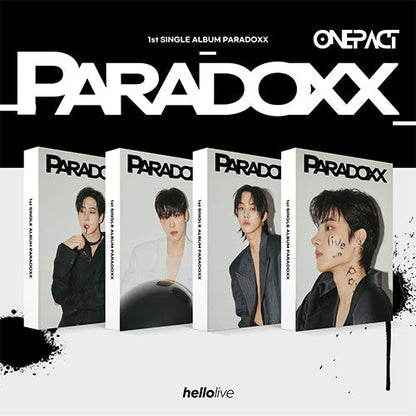 One Pact 1st Single Album - ParadoXX (Hello Photocard Album)