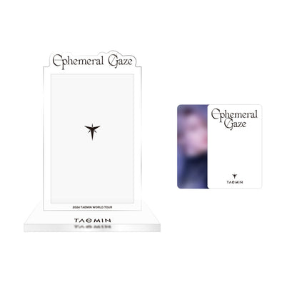 SHINee Taemin - Ephemeral Gaze 2024 World Tour Official MD Photocard Stand