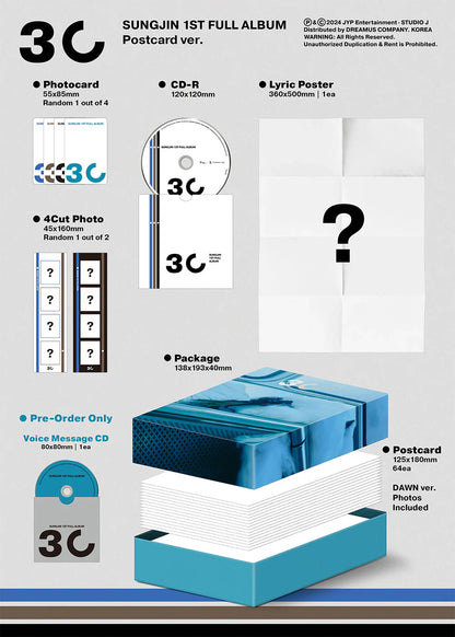 Day6 Sungjin 1st Full Album - 30