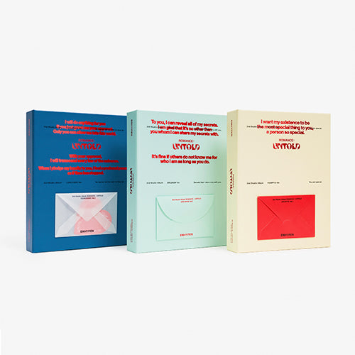 ENHYPEN 2nd Album - Romance : Untold (Musicplant 2nd Lucky Draw Event Standard Ver)