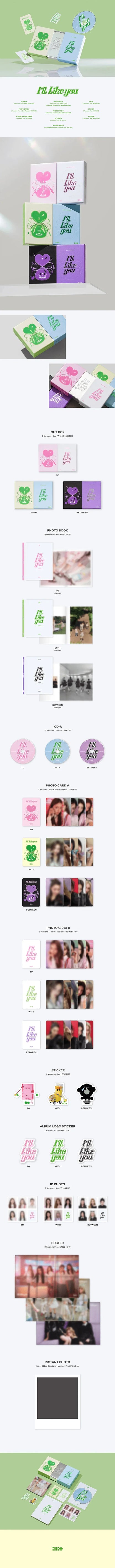 Illit 2nd Mini Album - I'Ll Like You (Weverse Lucky Draw Event)