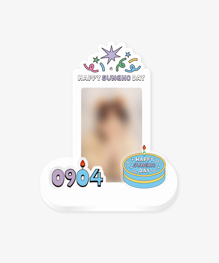 BoyNextDoor - Happy Sungho Day Official MD Photocard Stand Set
