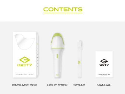 Got7 Official Lightstick Version 3