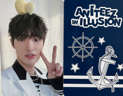 ATEEZ x ANITEEZ Adventure Pop-Up ExclusIVE - ANITEEZ In Illusion Official Photocards