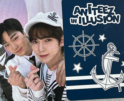 ATEEZ x ANITEEZ Adventure Pop-Up ExclusIVE - ANITEEZ In Illusion Official Photocards