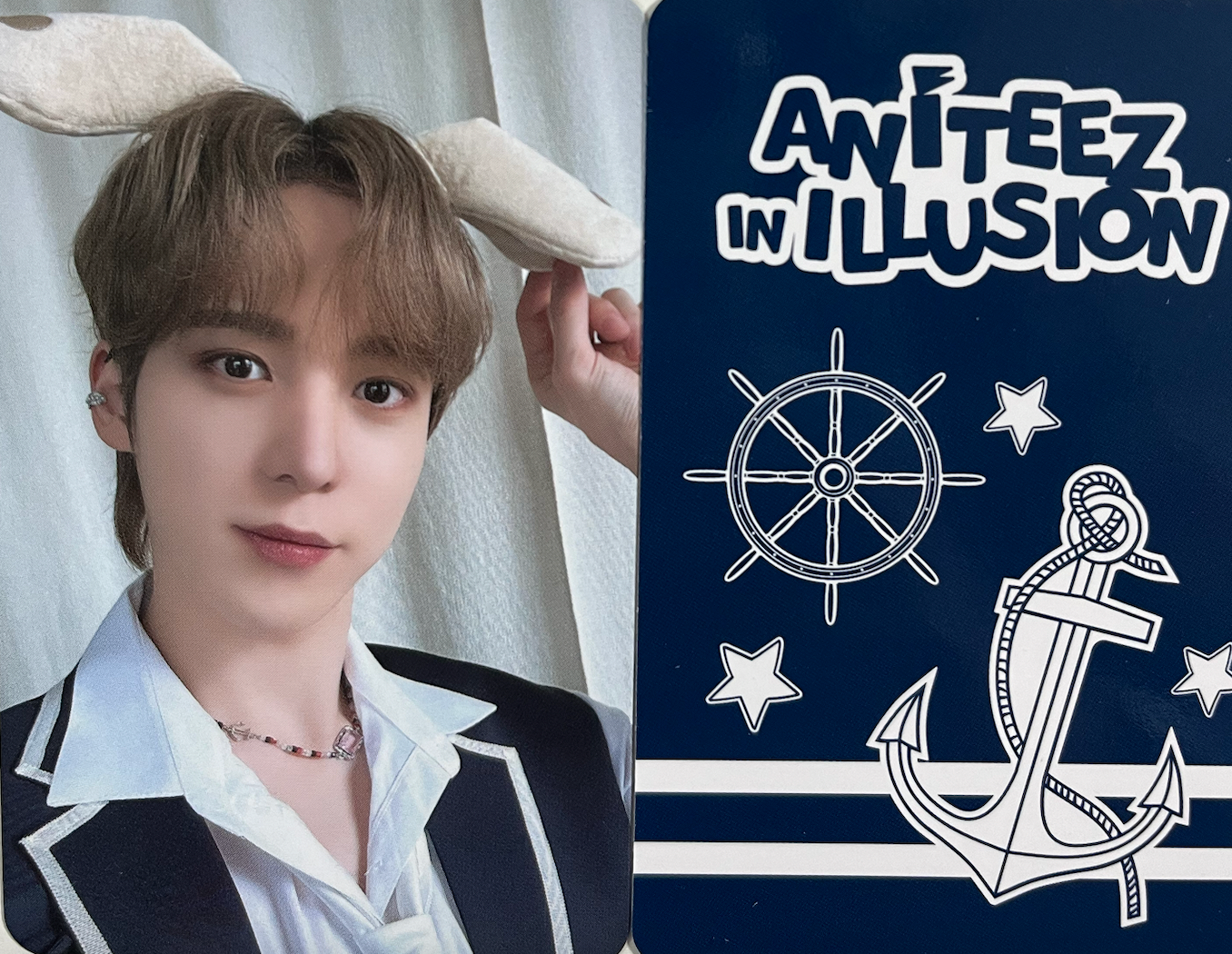 ATEEZ x ANITEEZ Adventure Pop-Up ExclusIVE - ANITEEZ In Illusion Official Photocards