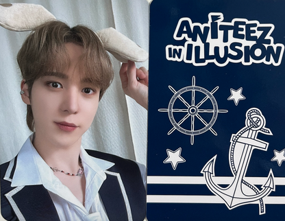 ATEEZ x ANITEEZ Adventure Pop-Up ExclusIVE - ANITEEZ In Illusion Official Photocards