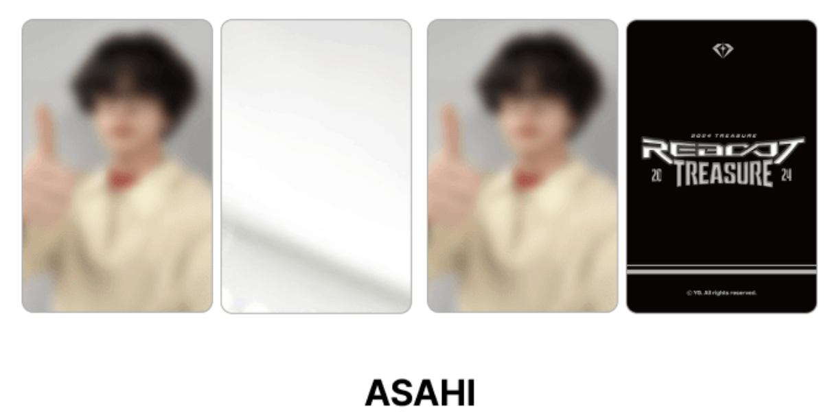 Treasure - Reboot 2024 Treasure Relay Tour Official MD Photocard Set