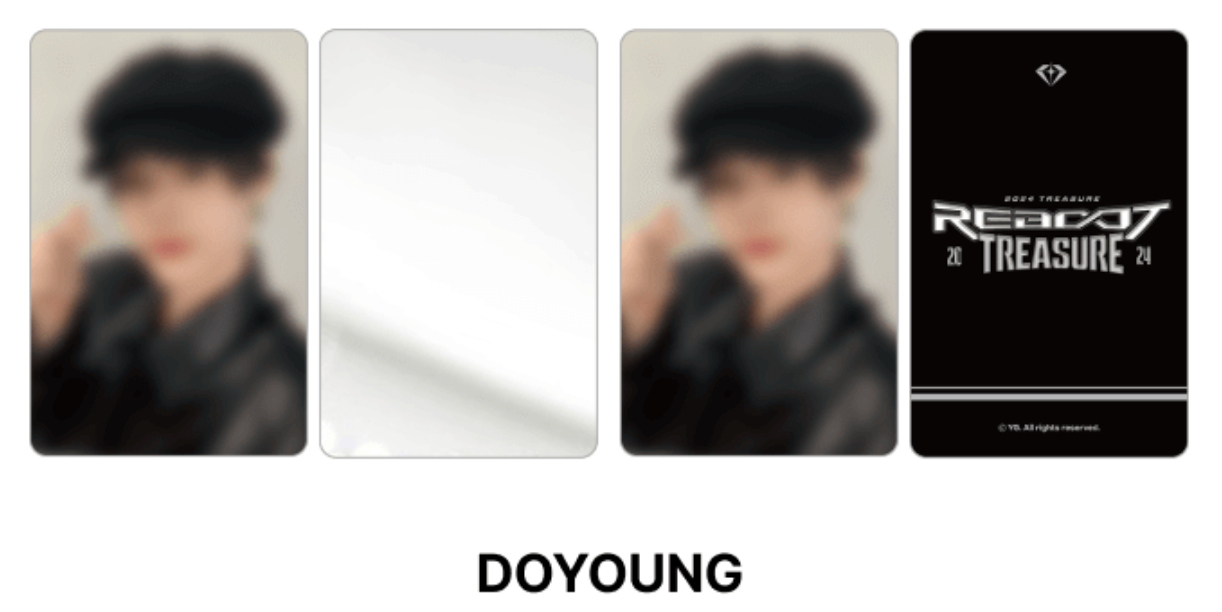 Treasure - Reboot 2024 Treasure Relay Tour Official MD Photocard Set