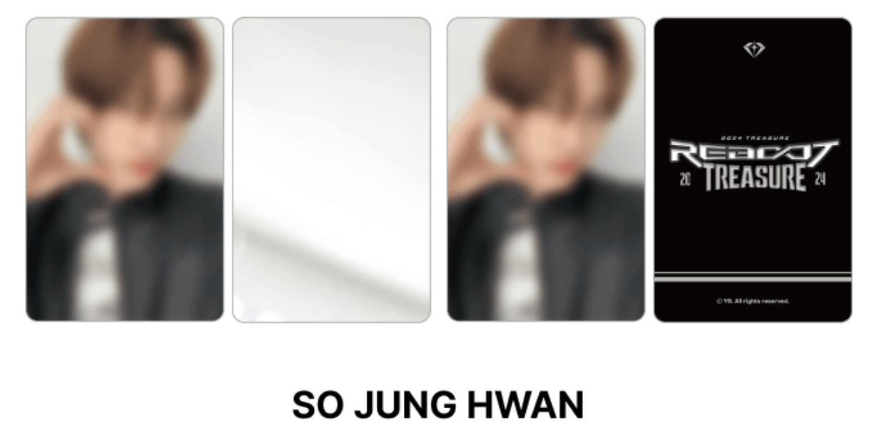 Treasure - Reboot 2024 Treasure Relay Tour Official MD Photocard Set