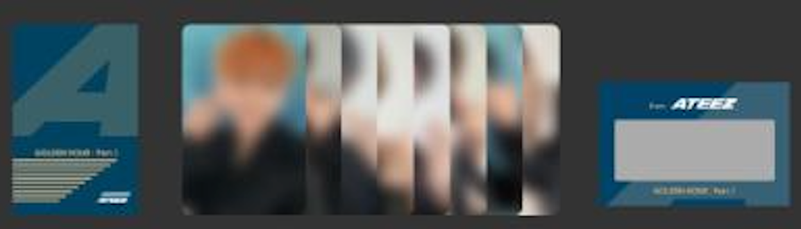 ATEEZ 10th Mini Album Golden Hour: Part. 1 Official MD