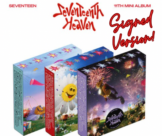 Seventeen 11th Mini Album - Seventeenth Heaven [Signed Version]