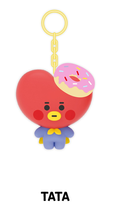 BTS x BT21 Baby Sweet Things Figure Keyring