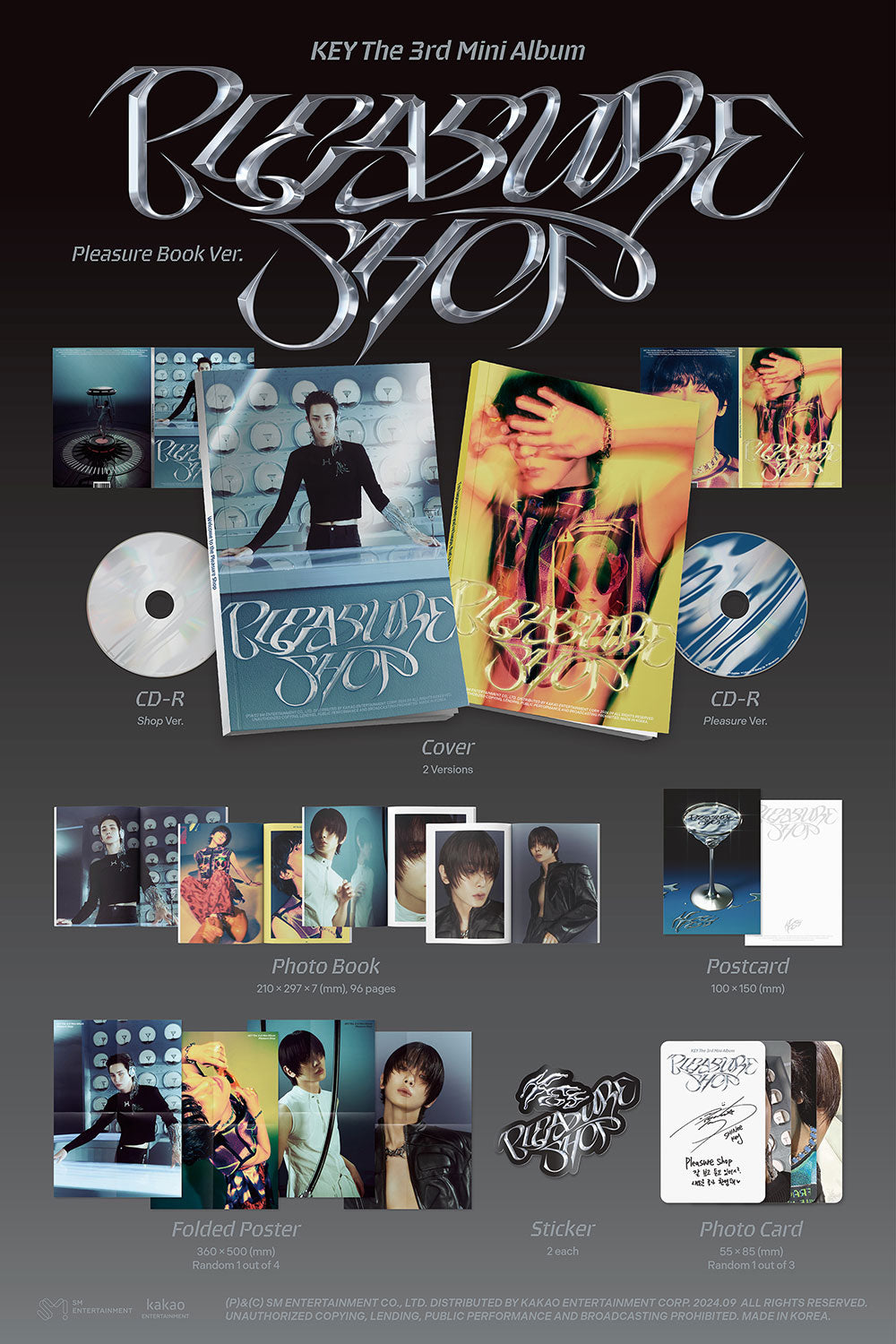 SHINee Key 3rd Mini Album - Pleasure Shop