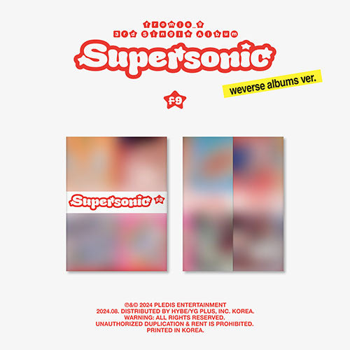 Fromis_9 3rd Single Album - Supersonic (Weverse Album Ver Random)