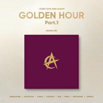 ATEEZ 10th Mini Album - Golden Hour : Part.1