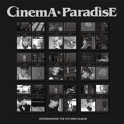 Zerobaseone The 4th Mini Album - Cinema Paradise (Digipack Ver Set)