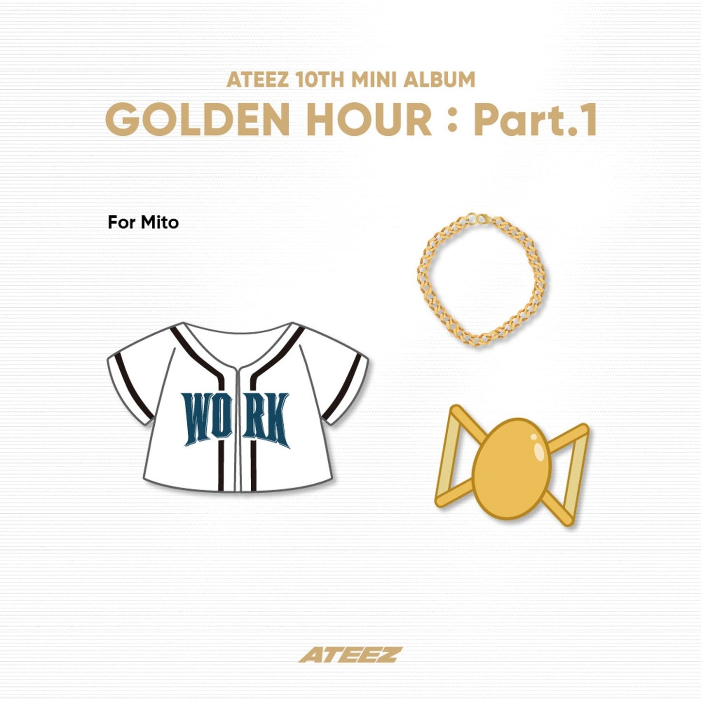 ATEEZ 10th Mini Album Golden Hour: Part. 1 Official MD