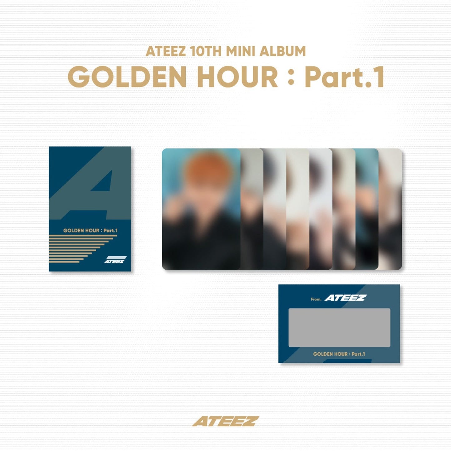 ATEEZ 10th Mini Album Golden Hour: Part. 1 Official MD