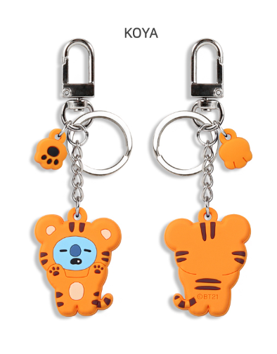 BTS x BT21 Tiger Keyring