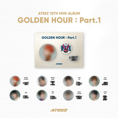 ATEEZ 10th Mini Album Golden Hour: Part. 1 Official MD
