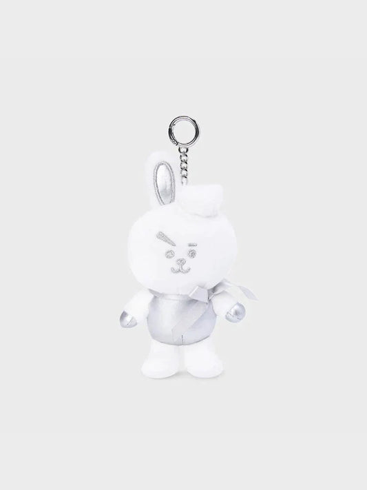 BTS x BT21 Silver Edition Doll Keyring
