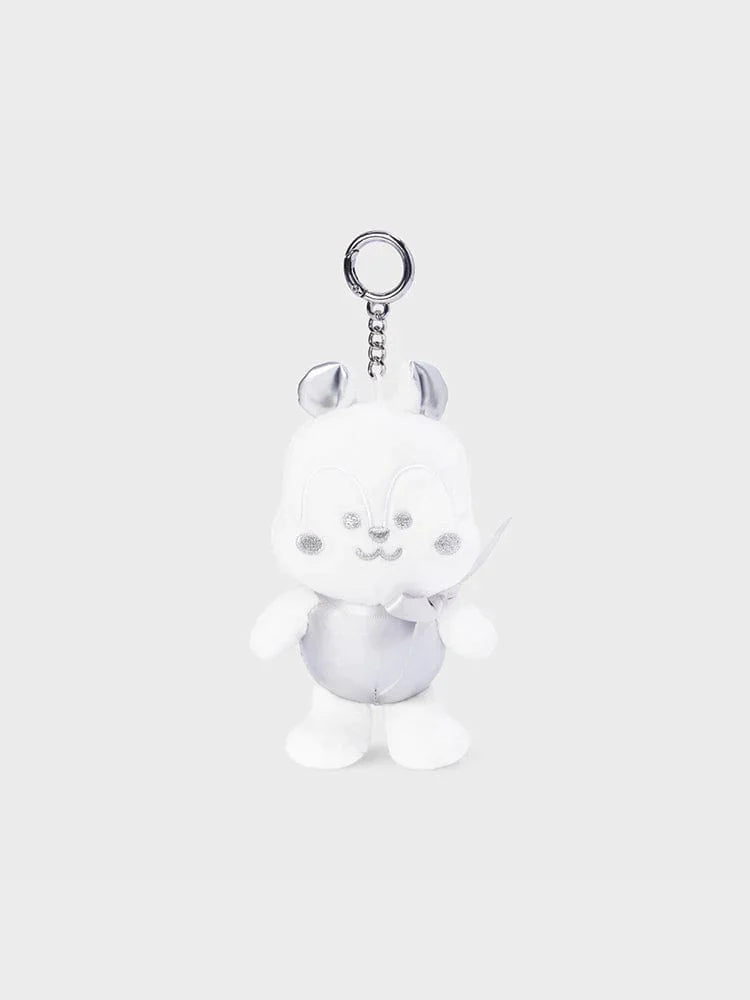 BTS x BT21 Silver Edition Doll Keyring