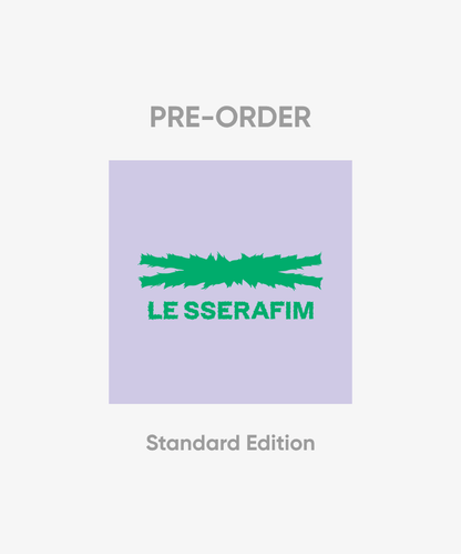 LE SSERAFIM 3rd Single Album - Crazy (Japan Album)
