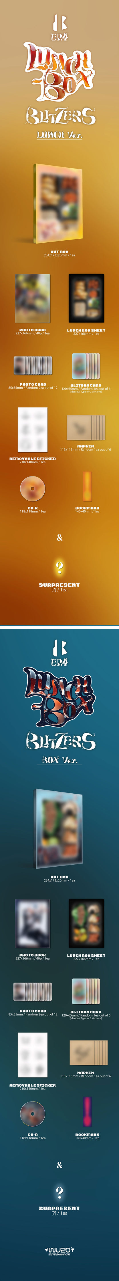 Blitzers 4th Ep Album - Lunch-Box