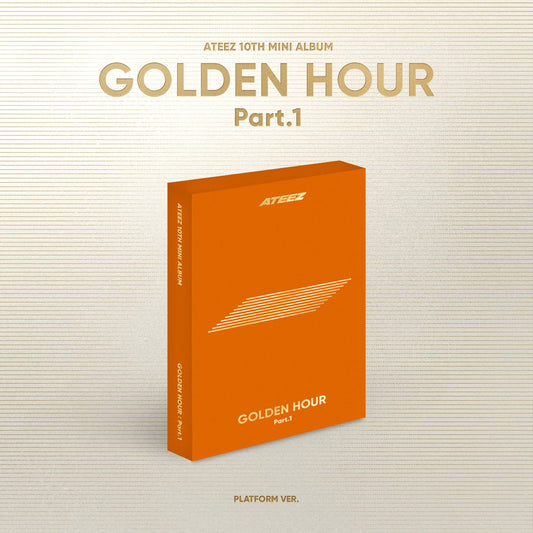 ATEEZ 10th Mini Album - Golden Hour : Part.1 - Platform Version