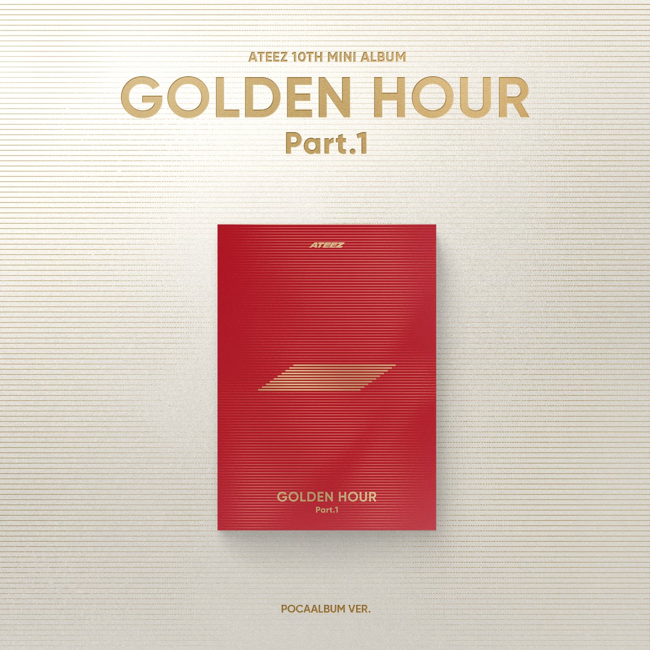 ATEEZ 10th Mini Album - Golden Hour : Part.1 - Pocaalbum Version