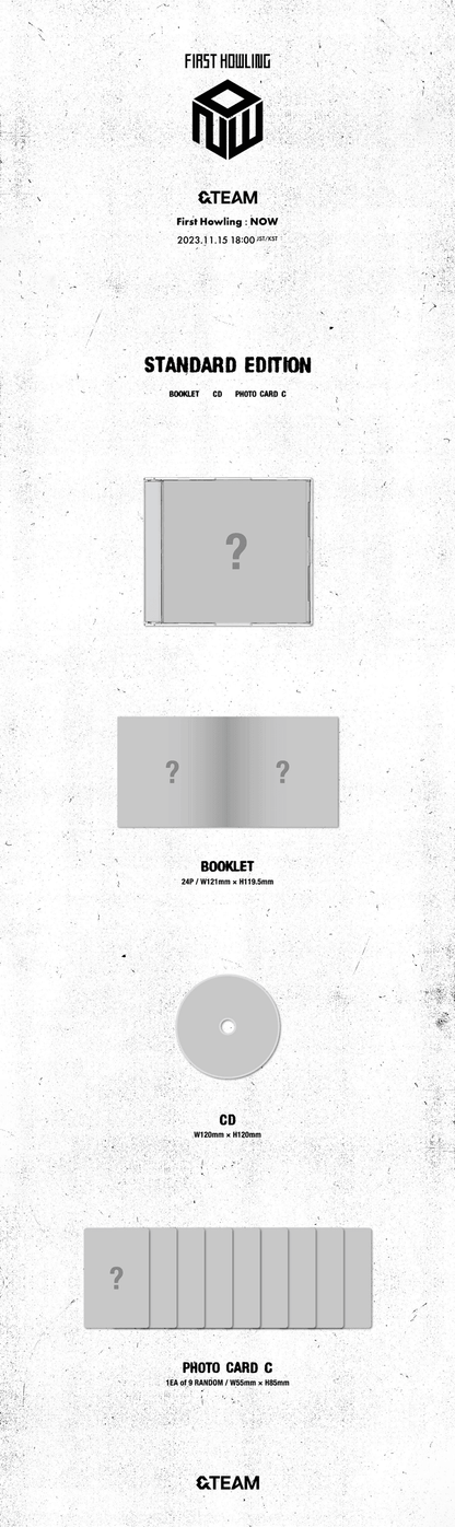 &TEAM 1st Japan Album  - First Howling: Now